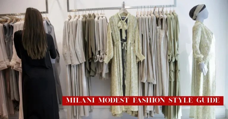 milani modest fashion style guide