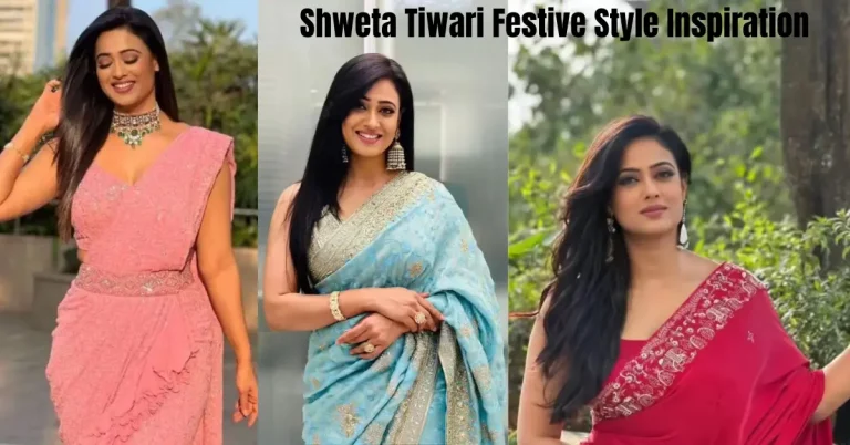 shweta tiwari festive style inspiration
